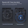 Miniatyrbillede 4 af 4: TENDA WiFi Repeater 6 MESH AX3000, Nem konfiguration, Ethernet-port, 2*5dBi-antenner, WiFi-forstærker. A33