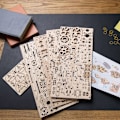 Miniatyrbillede 6 af 6: Dozor-B Kampvogn - Ugears - 3D Puslespil i Træ