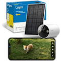 Pikkukuva 1 / 6: WiFi Ulkokamera 2K(3MP) Langaton Aurinkokäyttöinen - Tapo C410 KIT - Jatkuva Akkuautonomia - IP65 Vesitiivis