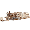 Miniatyrbillede 2 af 6: UGEARS Harry Potter Hogwarts Express trætog at bygge - 3D træmodel puslespil at bygge Beige