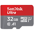 Miniatyrbild 1 av 4: Minneskort micro SD - SANDISK - SDSQUA4-032G-GN6MA - 32 Go - A1 - 120 Mo/s
