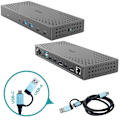 Pikkukuva 3 / 3: USB 3.0/USB-C - I-Tec - Thunderbolt 3x 4K Gen 2 - 100W Virransyöttö - Musta - Yksi koko