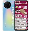 Miniatyrbillede 1 af 6: Ublåst Mobiltelefon Oscal Tiger 12 6,78 tommer 24Go+256Go-SD 1To Kamera 64MP 5000mAh Android 13 NFC Dual SIM GPS - Blå Blå