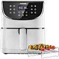 Miniatyrbillede 1 af 6: Fritøjs uden olie - COSORI - 5,5L - 11 programmer - 1700W - Keep Warm funktion hvid