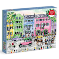 Miniatyrbillede 2 af 3: Puzzle med 1000 brikker: Jul i Charleston, Michael Storrings Unik farve