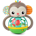 Pikkukuva 1 / 6: Musikaalinen ja valoa antava helistinjugend Grab - BRIGHT STARTS - Giggle Monkey - Helppo tarttua Oball - 6 kuukautta ja yli - Unisex Flerfärgad