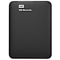 Miniatyrbillede 4 af 4: WD - Ekstern harddisk - WD Elements™ - 2TB - USB 3.0 (WDBU6Y0020BBK-WESN)
