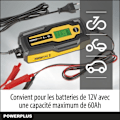 Miniatyrbillede 4 af 6: POWX4203 - Intelligent oplader - 12V 120Ah Gul