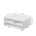 Miniatyrbillede 2 af 4: Hvid printeropbevaringsenhed