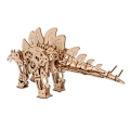 Miniatyrbillede 6 af 6: Stegosaurus - Ugears - 3D puzzle i træ Beige