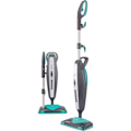Miniatyrbillede 1 af 4: HOOVER Cap1700D damprenser, kraftfuld 1700W, hurtig opvarmning 30s, 25 min køretid, rektangulær + trekantet børste