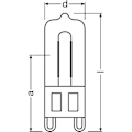 Pikkukuva 3 / 5: OSRAM BLI1 HALO SPSTAR CAPS 33W=40 G9 Vit varm