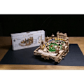 Miniatyrbillede 2 af 5: UGEARS Mekaniske Modeller: QUIDDITCH™ PINBALL 42,5x18,5x29,5cm, 402 dele, i træ, samlingstid 9 timer, æske 37,8x17x5cm, 14+