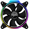 Miniatyrbillede 2 af 5: ZALMAN - Z-Spectrum 12cm RGB adresserbar - Taskeventilator