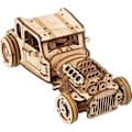 Miniatyrbillede 5 af 5: Hot Rod Furious Mouse - Ugears - 3D træpuslespil Beige