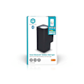 Miniatyrbillede 3 af 3: Smartlife LED Væghængt Ude- lampe 760 lm med Bidirektional Belysning Nedis Sort sort