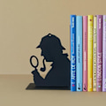 Pikkukuva 2 / 4: Balvi Sherlock -kirjahylly 17 x 10 x 12 cm mustaa terästä