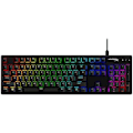 Miniatyrbillede 1 af 2: Mechanical Keyboard - HYPERX - Alloy Origins PBT - HyperX Switches - 100% Anti-ghosting - RGB Lighting PBT sort