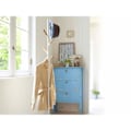 Miniatyrbillede 3 af 4: Yamazaki Home Tøjstativ Tøjbøjle Knagestativ Skohylde Garderobe Stativ Hvid Farve 28x176x28 cm hvid