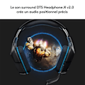 Miniatyrbillede 3 af 6: Gaming headset - Kablet - Logitech G - G432 - Med mikrofon - Sort