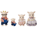 Miniatyrbild 2 av 5: Miniatyrfigurer - SYLVANISKA FAMILJER - Getfamiljen - 4 artikulerade och omsorgsfullt klädda karaktärer Beige