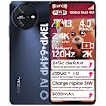 Pikkukuva 1 / 6: Avaamaton Oscal Tiger 12 6,78 tuumaa 24Go+256Go-SD 1To Kamera 64MP 5000mAh Android 13 NFC Kaksois-SIM GPS - Harmaa grå