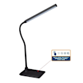 Miniatyrbillede 4 af 4: LED skrivebordslampe - VELAMP - SLIM - Sort - Justerbar - Dæmpbar - Moderne design sort