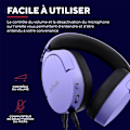 Miniatyrbillede 5 af 6: Gaming Headset - Trust Gaming - GXT 489P Fayzo - Kablet - Støjreducerende mikrofon - Lilla