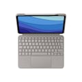 Miniatyrbillede 1 af 3: Tastatur og folio-etui - LOGITECH - Combo Touch - Baggrundsbelysning - Trackpad - Smart Connector