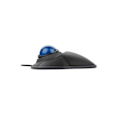 Miniatyrbillede 2 af 2: Kensington, Orbit kablet trackball, kan tilpasses med TrackballWorks™, USB-forbindelse, PC- og Mac®-kompatibel, Sort