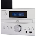 Pikkukuva 2 / 4: THOMSON MIC122BT mikrojärjestelmä - 50 W Bluetooth MP3/CD/USB-soitin - 30 asemaa - Bass Boost -tekniikka - Harmaa