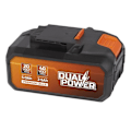 Miniatyrbillede 1 af 3: Batteri Dual Power POWDP9037 - til 20 V og 40 V trådløse værktøjer - Strømindikator LED - Platform orange