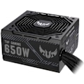 Miniatyrbillede 1 af 5: ASUS - TUF 650 W strømforsyning - Bronze certificeret - 6 års garanti