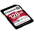 Pikkukuva 2 / 3: Kingston-muistikortti SD 128 Gt Canvas React Plus 300/260 UHS-II U3 - 0740617301960