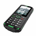 Miniatyrbillede 2 af 5: EVOLVEO StrongPhone X5 sort-grøn