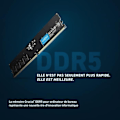 Miniatyrbillede 3 af 6: RAM-hukommelse - CRUCIAL - DDR5-4800 UDIMM - 16 GB (CT16G48C40U5)