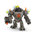 Miniatyrbillede 1 af 6: Master Robot and his Mini Creature, 20-delt robotfigursæt med bevægelige og roterende dele, robotlegetøj til børn Flerfärgad