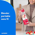 Miniatyrbild 2 av 4: Blender portabel - NutriBullet - NBP003MA - 475 ml - Utan BPA - USB-C-kabel