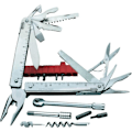 Pikkukuva 3 / 3: Monitoimipihdit - VICTORINOX - SwissTool CS Plus - 39 toimintoa - ruostumaton teräs