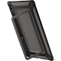 Miniatyrbillede 5 af 6: Forstærket bagside - Samsung - Galaxy Tab S9 Ultra - Sort - Militær modstand - Standfunktion sort