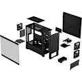 Miniatyrbillede 6 af 6: PC-taske - FRACTAL DESIGN - Pop Air Sort TG - Sort (FD-C-POA1A-02)