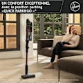 Miniatyrbillede 6 af 6: Trådløs støvsuger - HOOVER - HF1 Plus Flex HF1P10HX - 165 W - 40 AW - 45 min - 0,7 L - Sort/Magenta Svart och magenta