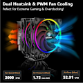 Miniatyrbillede 3 af 3: AKASA Soho H7 Dual Tower CPU-K