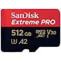 Pikkukuva 1 / 3: Muistikortti - SanDisk - Extreme Pro - 512Go - 200MB/S - UHS-I U3 V30