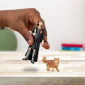 Miniatyrbillede 4 af 4: Figurine Hermione og Pattenrond, Harry Potter, til børn fra 6 år, Schleich 42635 Harry Potter, Univers WIZARDING WORLD Flerfärgad