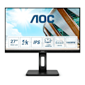 Miniatyrbillede 2 af 6: AOC U27P2CA PC-skærm - sort - 27"