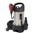Miniatyrbillede 1 af 6: Powerplus Elektrisk Vandpumpe POWEW67912 - 400 W Submersibel Vandpumpe, Maksimal 35°C, 7500 l/h, Havemaskiner grå