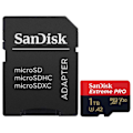 Pikkukuva 1 / 3: SanDisk Extreme PRO microSDXC-kortti 1 TB Class 10, UHS-I, v30 Video Speed class iskunkestävyys, vedenpitävä