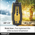 Miniatyrbillede 6 af 6: POWX4201 - Intelligent oplader - 12V 60Ah Gul