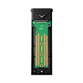 Pikkukuva 4 / 4: AXAGON ECO AXAGON USB-C 3.1 - NVME M.2 Box. Ulkoinen SuperSpeed+ USB-C metallikotelo M.2 NVMe SSD -kiintolevyille